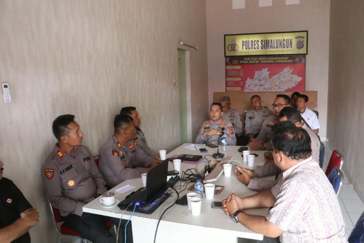 Ikuti Arahan Astamaops Kapolri, Polres Simalungun Siapkan Langkah Tegas Hadapi Karhutla