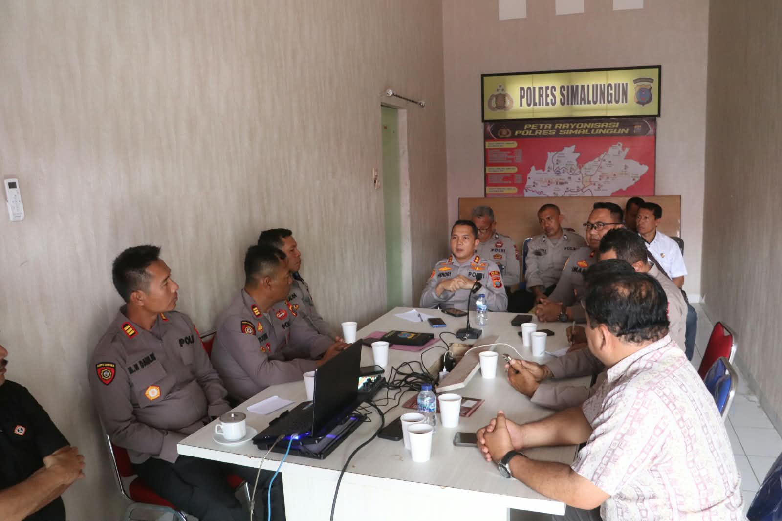 Ikuti Arahan Astamaops Kapolri, Polres Simalungun Siapkan Langkah Tegas Hadapi Karhutla