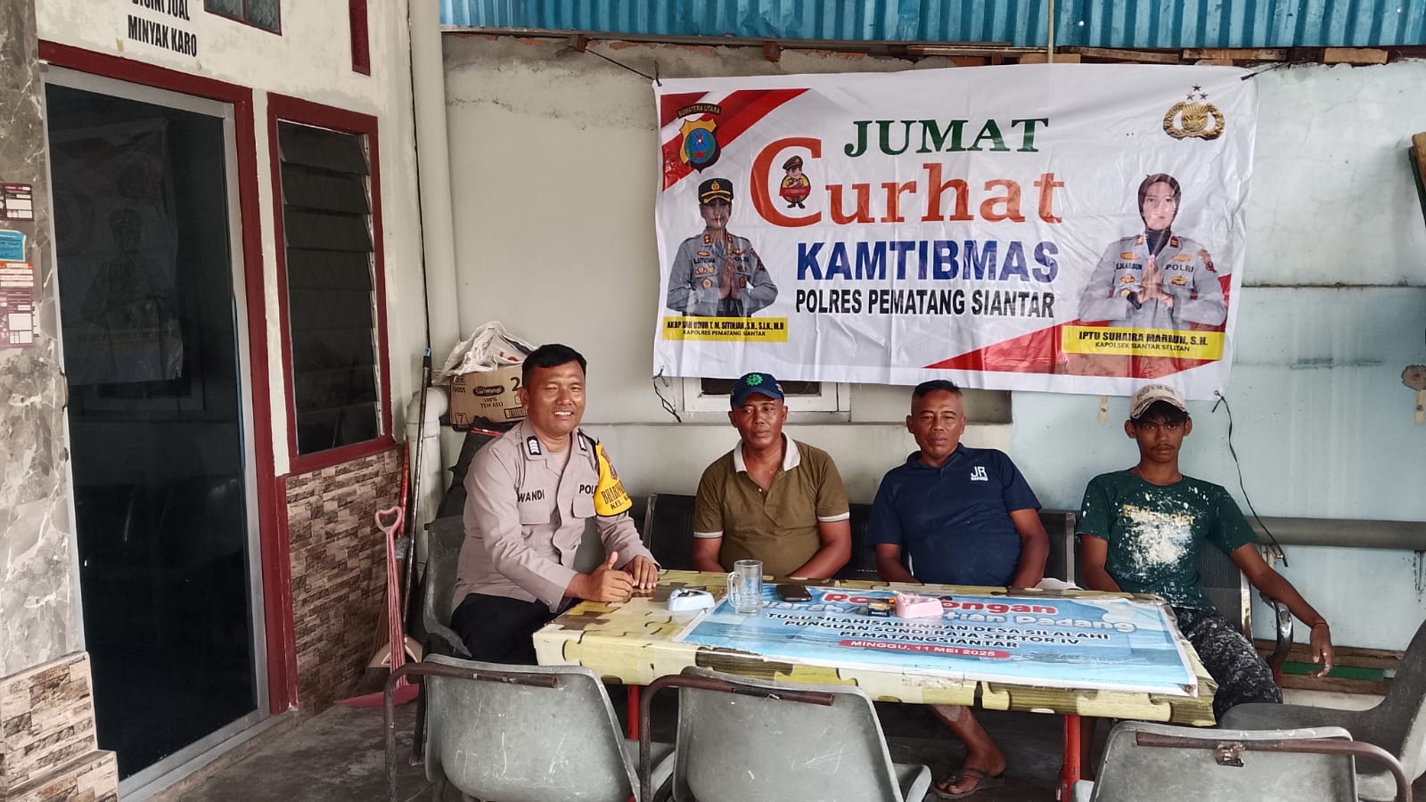 Bhabinkamtibmas Turun ke Jalan Vihara, Warga Diajak Jadi Pelopor Kamtibmas