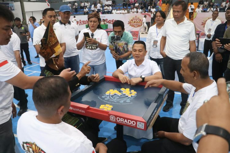 Kapolres Simalungun Buka Dukungan untuk Domino Orado 101, 106 Pasangan Siap Kejar Rekor MURI