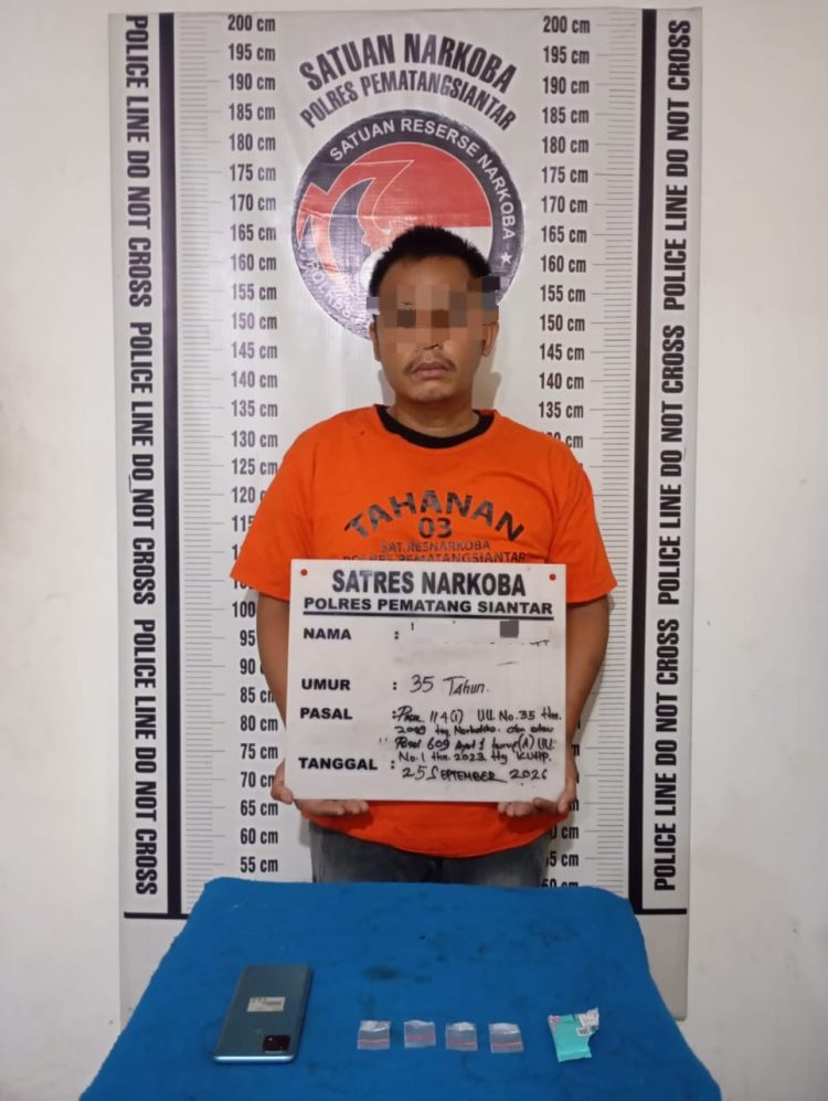 Baru Kembali Berulah, Residivis FAP Dicokok Polisi Bawa 4 Paket Sabu di Jalan Volley