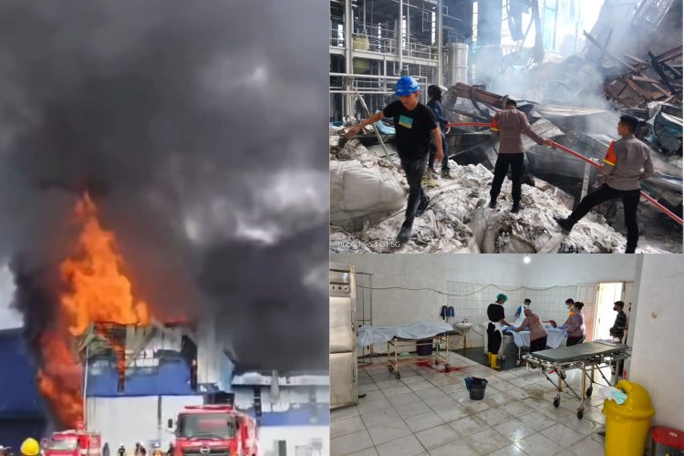 Kebakaran Pabrik PT Evyap di KEK Sei Mangkei, Tiga Pekerja Las Tewas
