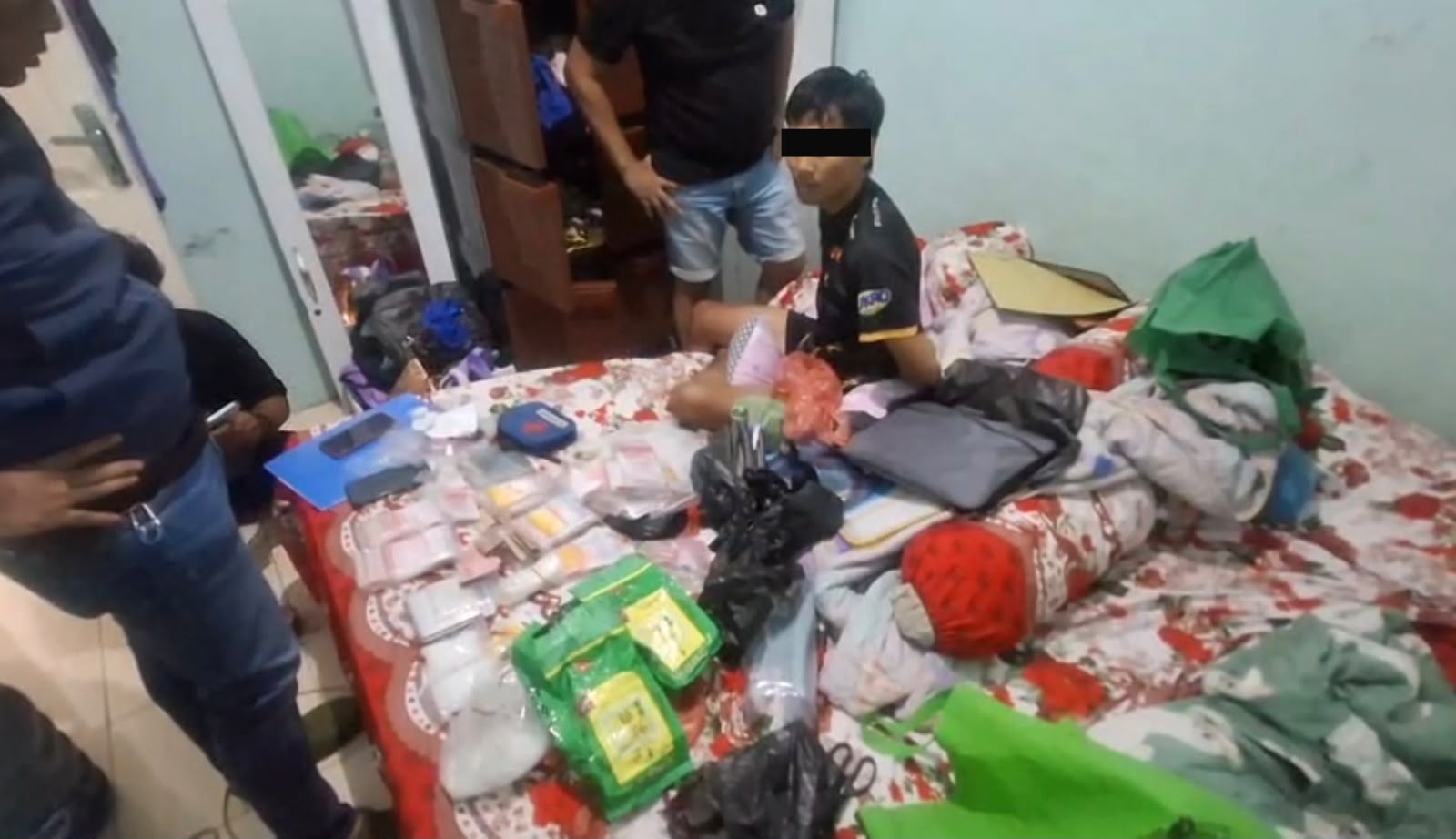 Satresnarkoba Polrestabes Medan Ungkap Jaringan Narkoba Lintas Kabupaten Pengedar, Bandar, Hingga Pemilik Gudang Diringkus