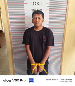 Polsek Gunung Malela Bekuk Pelaku Curanmor di Warnet Pematangsiantar