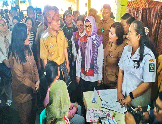 Bupati Anton Saragih Hadir di Dolok Silou, Warga Nikmati Layanan Gratis hingga Pasar Murah