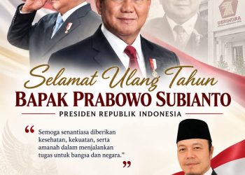 Prabowo Subianto Bertambah Usia, Chairuddin Lubis: Perjuangan Gerindra Harus Dirasakan Rakyat