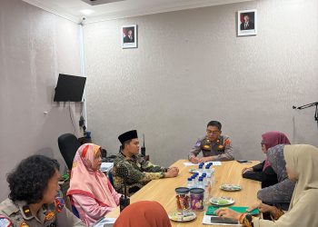 Ngopi Bareng 1.000 Anggota Majelis Taklim, AKP Simon Simatupang Perkuat Gerakan Polantas Karib