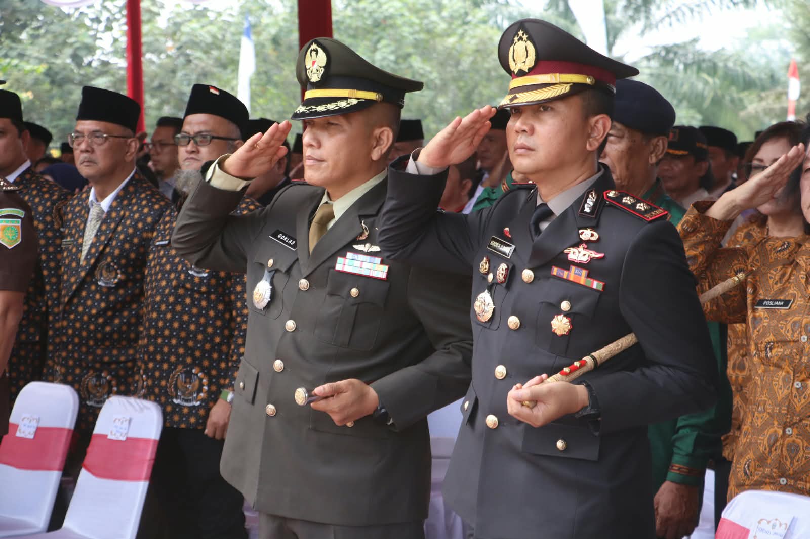 Hari Kesaktian Pancasila di Tugu Letda Sujono, Kapolres Hendri Barus Tegaskan Soliditas TNI-Polri