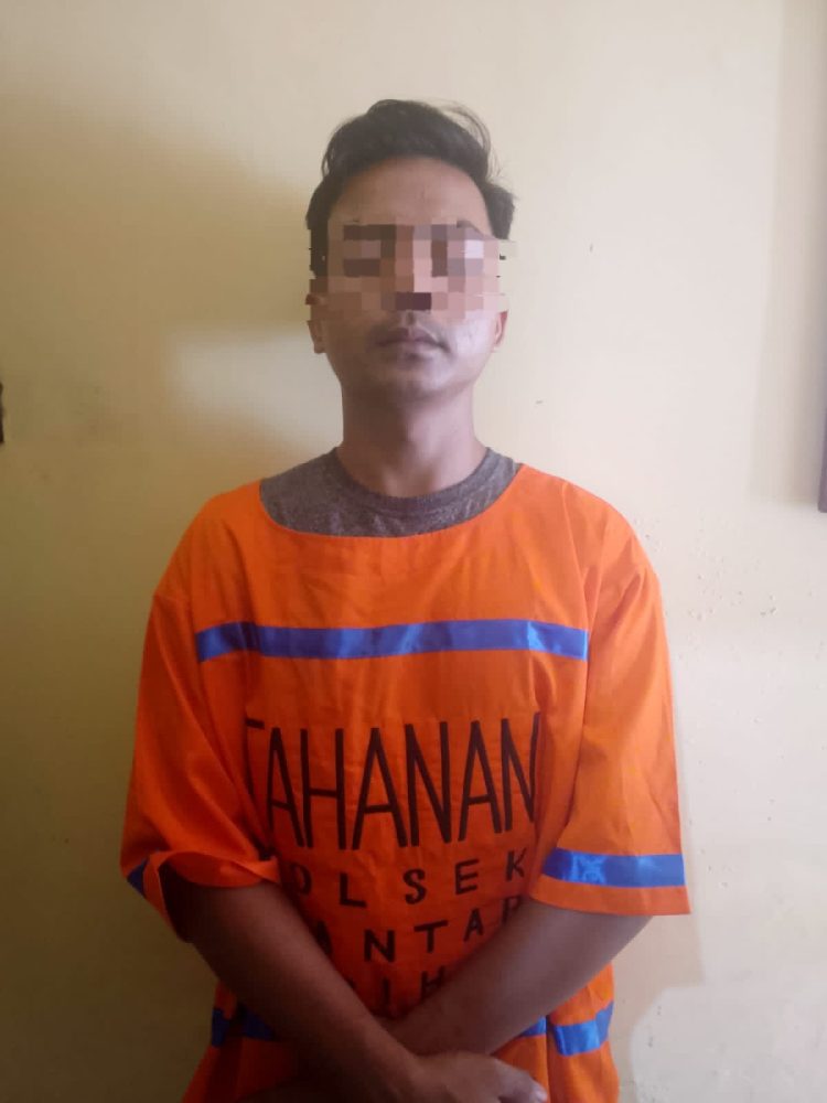 Terpergok Security, Karyawan DJ Build Mart Diamankan Polsek Siantar Marihat Bawa Mesin Bor