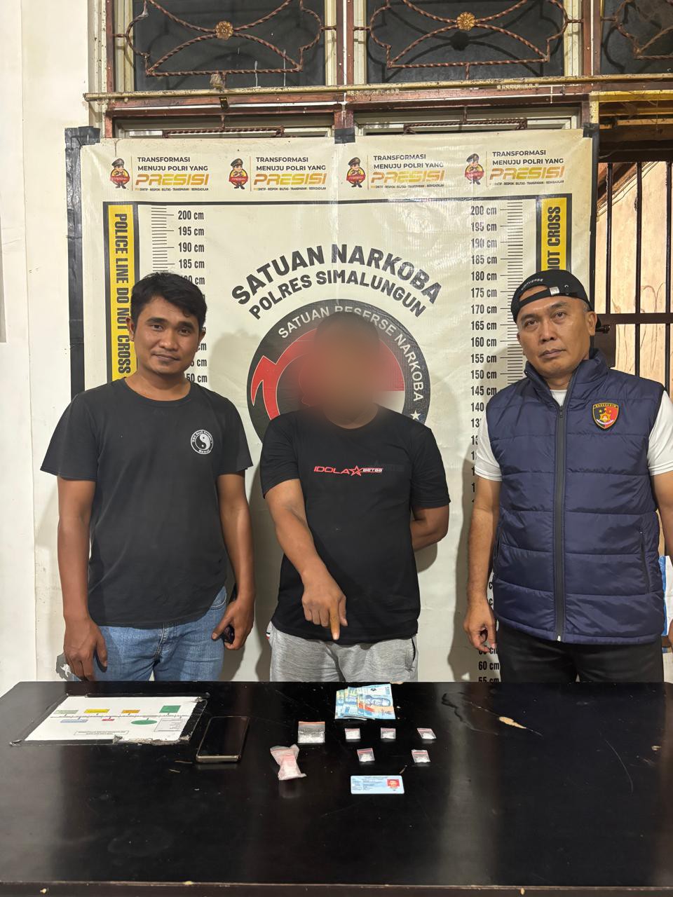 Info Warga Berujung Penangkapan, Polsek Bosar Maligas Sita 7,17 Gram Sabu