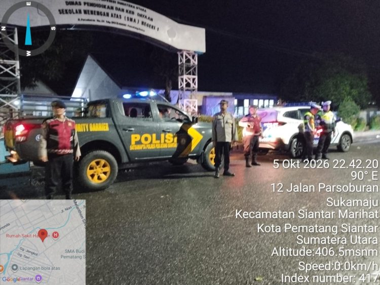 Satlantas Turun Malam! BLP Sasar 3C, Balap Liar hingga Knalpot Brong di Pematangsiantar