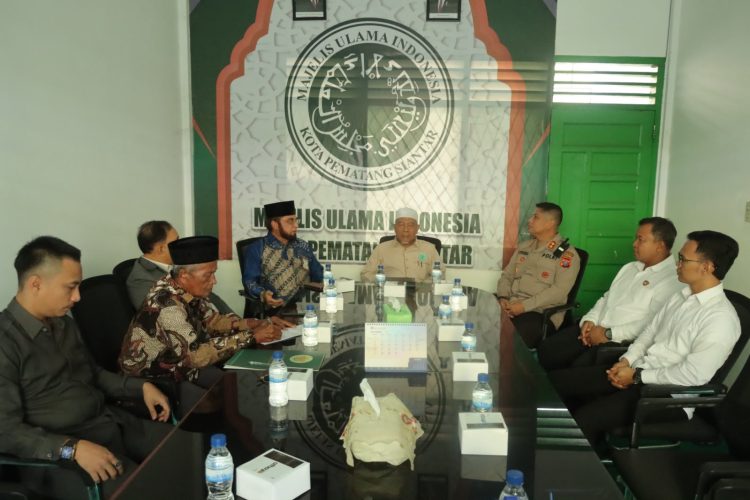 Temui MUI, Kapolres Pematangsiantar Bahas Kamtibmas dan Dinamika Masyarakat