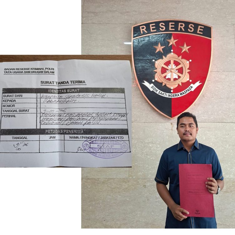 ISW Serahkan Dumas ke Bareskrim Polri, Desak Pemeriksaan Dugaan Ijazah Palsu Chairuddin Lubis Anggota DPRD Pematangsiantar