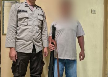 Emosi Di-gedor Rumah, “Pak Napta” Tembak Tetangga hingga Dilarikan ke Rumah Sakit