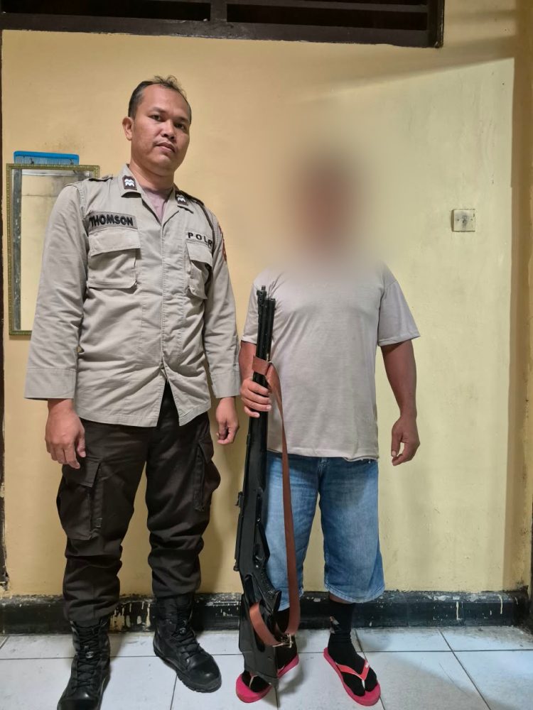 Emosi Di-gedor Rumah, “Pak Napta” Tembak Tetangga hingga Dilarikan ke Rumah Sakit