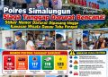 Antisipasi Bencana di Danau Toba, Polres Simalungun Sebar Nomor Darurat hingga Parapat