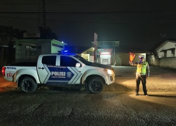 Balap Liar dan Begal Jadi Sasaran, Sat Lantas Polres Simalungun Sisir Jalur Siantar–Perdagangan pada Malam Hari