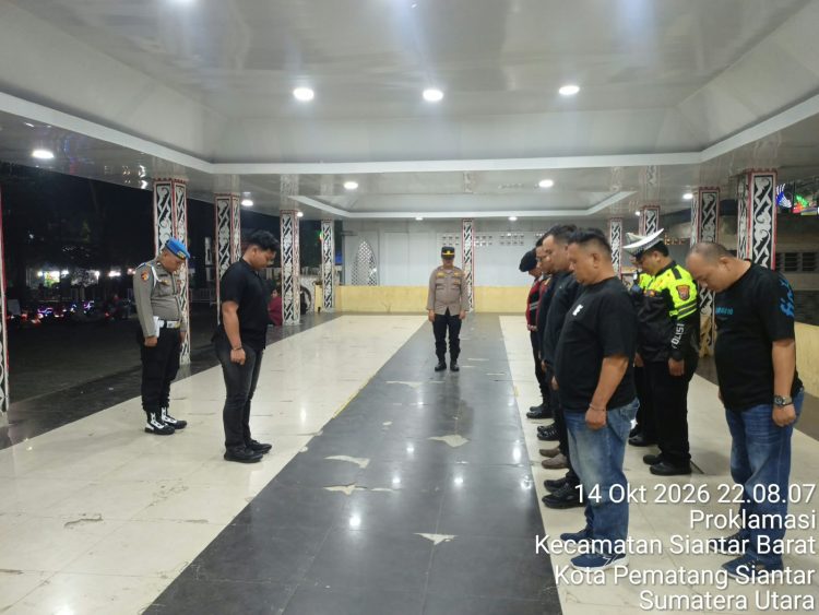 Cegah Balap Liar di Siantar, 10 Personel Polres Pematangsiantar Turun Melalui Blue Light Patrol