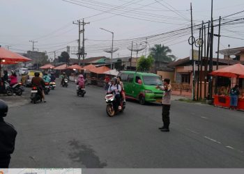Wujudkan Pagi yang Aman dan Tertib, Polsek Siantar Selatan Intensifkan Strong Point