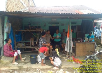 Cegah Kriminalitas dari Lingkungan Warga, Bhabinkamtibmas Polsek Siantar Marihat Gencarkan Sambang Kamtibmas