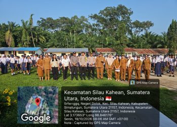 Cegah Kenakalan Remaja Sejak Dini, Kapolsek Silou Kahean Bekali Pelajar Edukasi Hukum dan Etika Bermedia Sosial