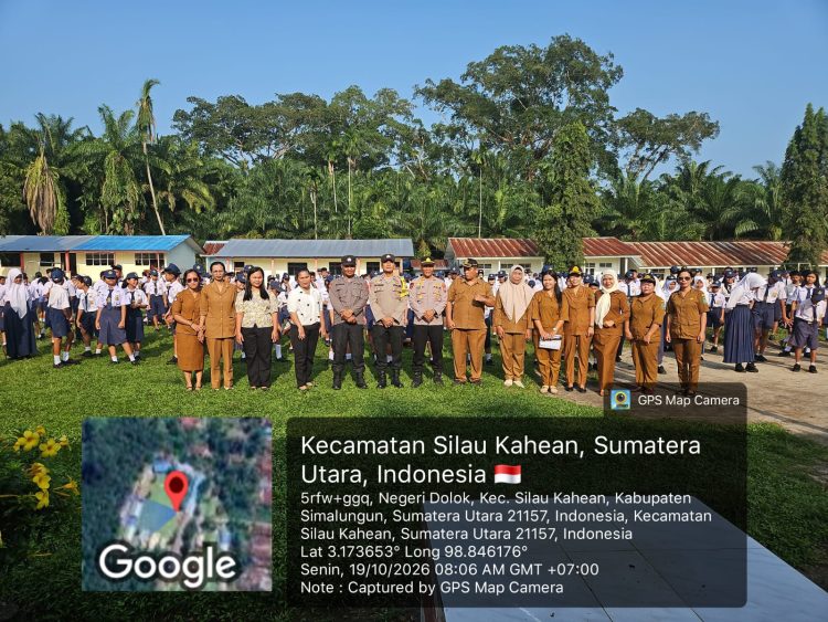 Cegah Kenakalan Remaja Sejak Dini, Kapolsek Silou Kahean Bekali Pelajar Edukasi Hukum dan Etika Bermedia Sosial