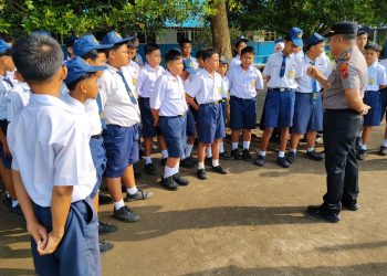 Narkoba, Bullying hingga Balap Liar Jadi Sorotan! Kapolsek Bandar Huluan Edukasi Pelajar SMPN 1 Pematang Bandar