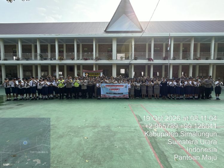 Selamatkan Generasi Muda dari Narkoba, Wakapolres Simalungun Turun Langsung ke Sekolah Lewat POLIDIK