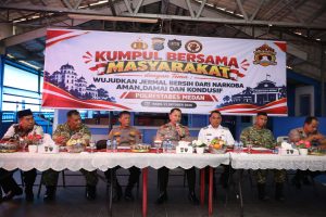 Bersama Masyarakat, Kapolrestabes Medan Bangun Jermal yang Bersih Narkoba, Aman dan Damai