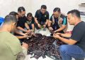 Satresnarkoba Polrestabes Medan Bongkar Gudang 1.152 Vape Narkoba Berkedok Bengkel