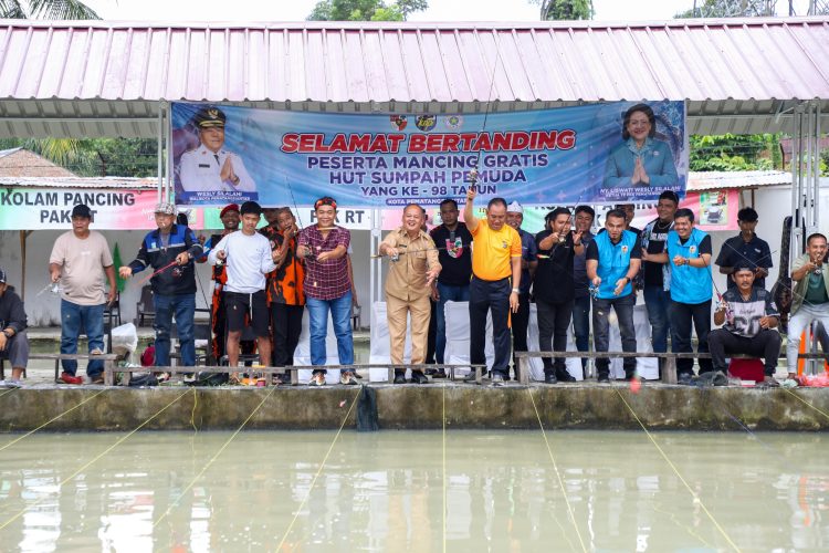KNPI SIANTAR DORONG LOMBA MANCING GRATIS PIALA WALI KOTA JADI AGENDA TAHUNAN