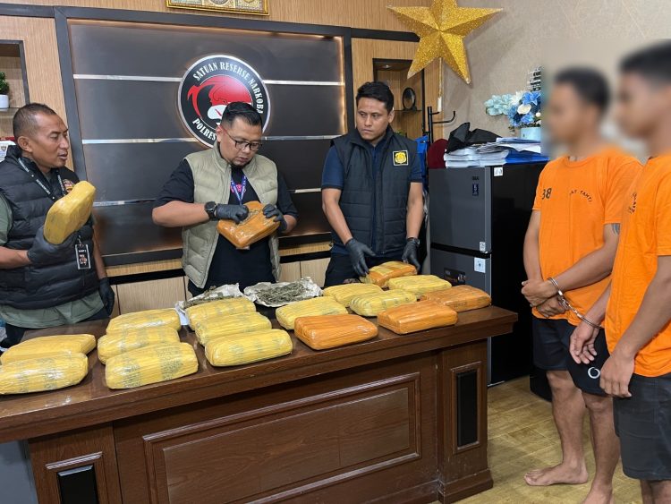 Dua Sahabat Sejak Kecil Kompak Bisnis Ganja, 18 Kg Disimpan dalam Kandang Ayam