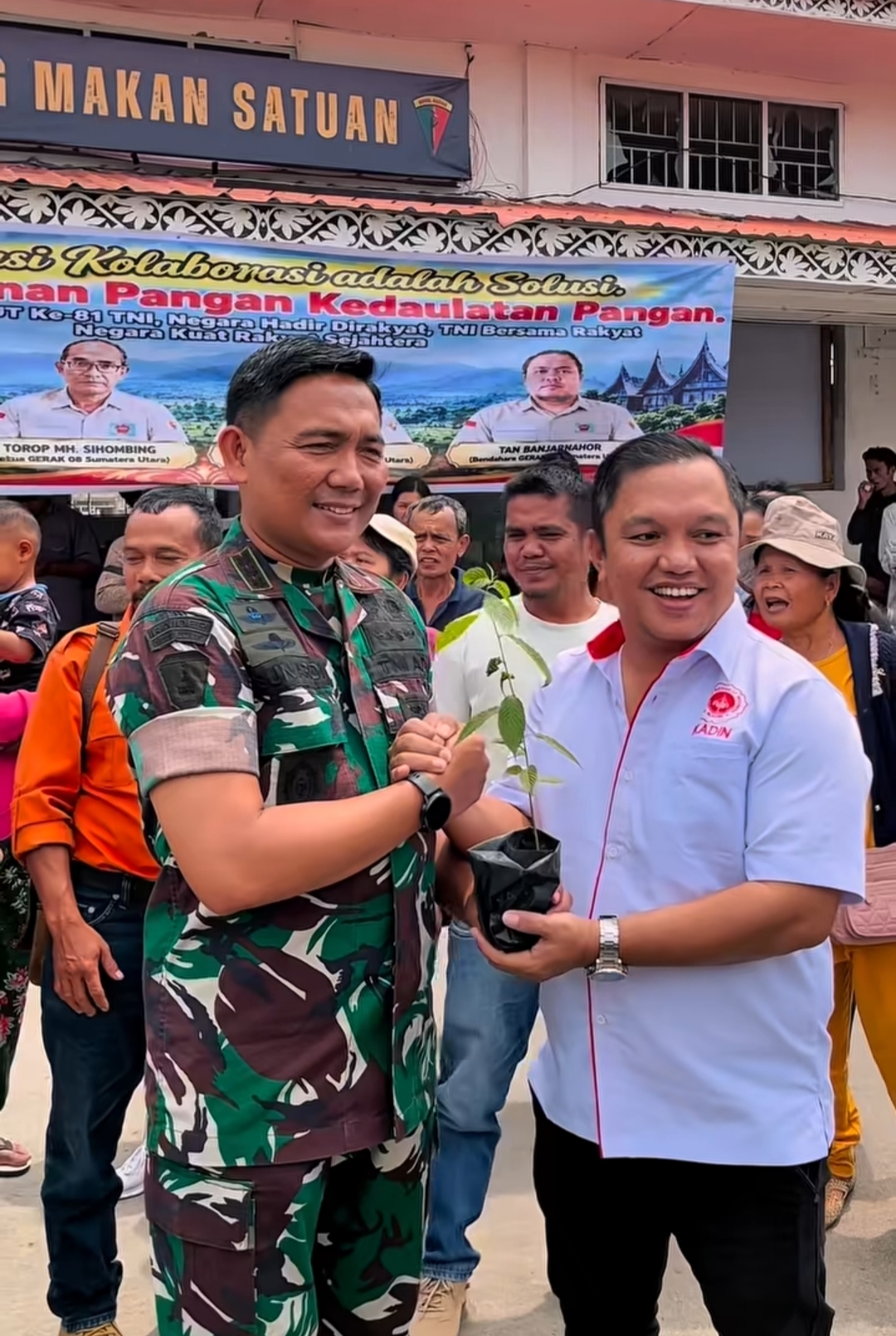Roy Simangunsong Hadiri HUT ke-81 TNI, IKADIN Dorong Kolaborasi untuk Kedaulatan Pangan