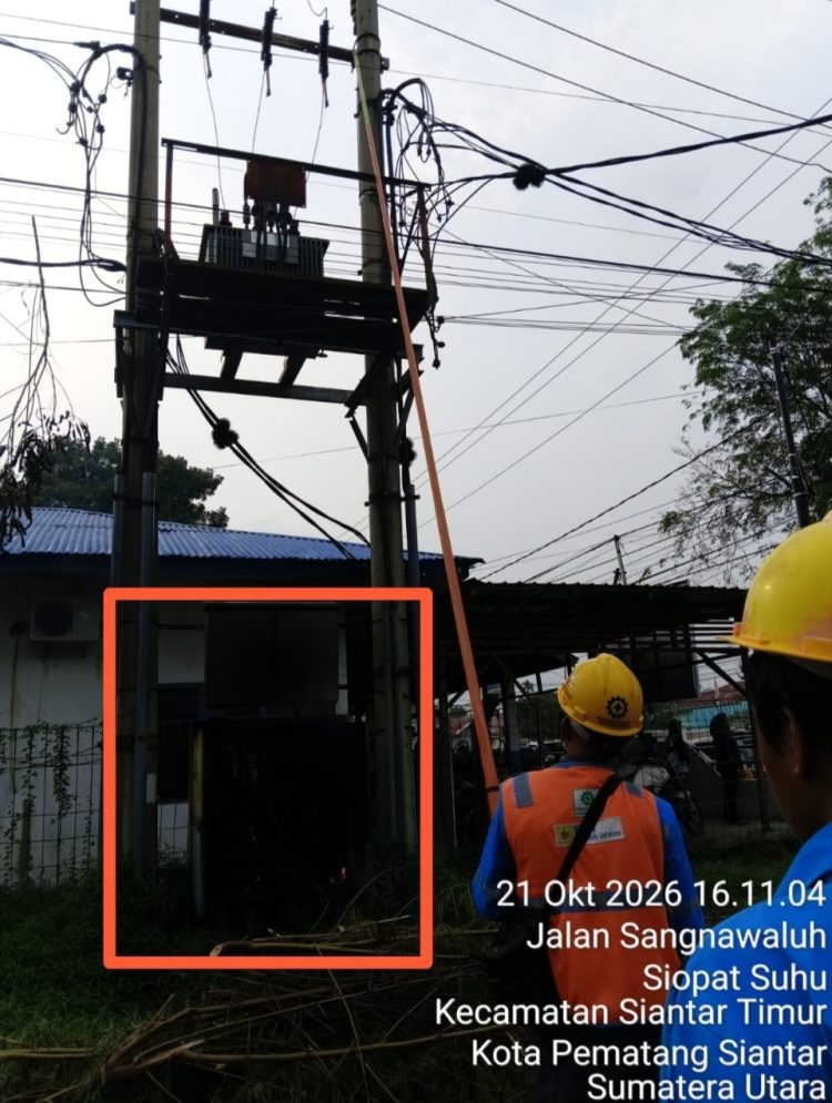 Gangguan Listrik Melanda Sejumlah Kawasan Pematangsiantar, PLN Siapkan Penggantian Panel