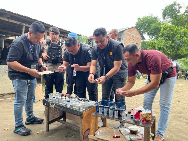 Sarang Narkoba Gang Pantai Medan Sunggal Kembali Digerebek, Seorang Pria Diamankan