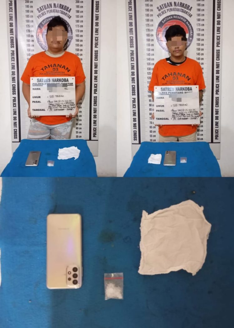 Residivis Narkotika Kembali Diamankan! Polres Pematangsiantar Sita Sabu 1,63 Gram di Sangnawaluh