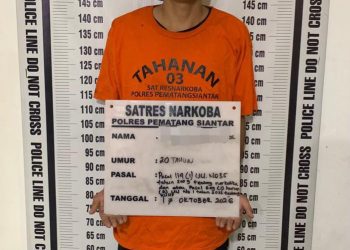 Informasi Warga Berujung Penangkapan! Dua Pria Diduga Miliki Sabu di Jalan Pdt. J. Wismar Saragih