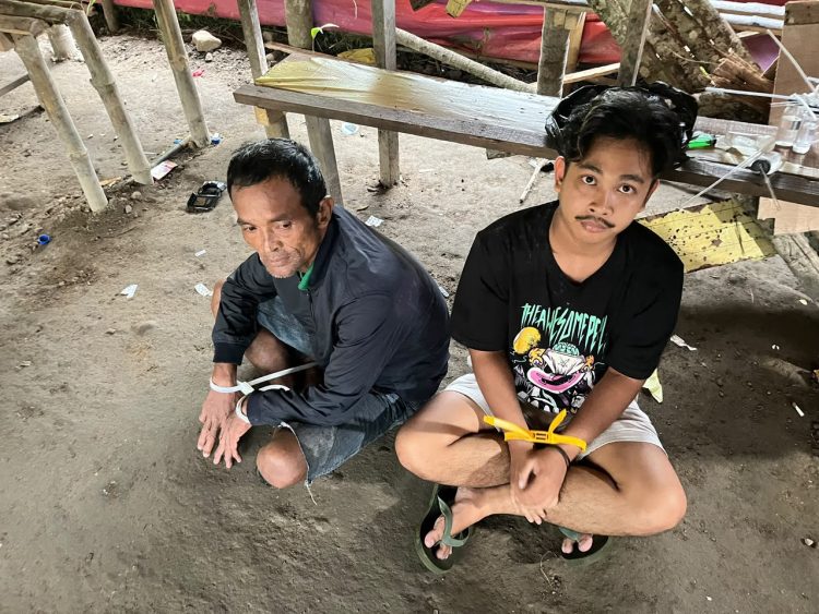 Brimob Sumut Back Up Ditresnarkoba Polda Sumut, Tiga Pria Diamankan dalam Penggerebekan Sarang Narkoba di Binjai