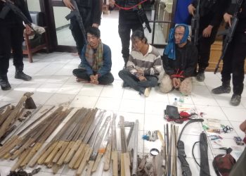 Brimob Sumut Bersama TNI dan Pihak Perusahaan Laksanakan Pengamanan dan Penertiban Lahan di Padang Lawas Utara