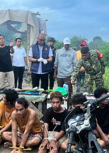 Satbrimob dan Ditresnarkoba Polda Sumut Gerebek Lokasi Dugaan Narkoba, Tujuh Orang Diamankan