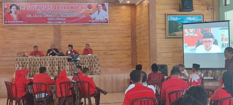 Acara Sosialisasi 4 Pilar Kebangsaan yang digelar Junimart Girsang