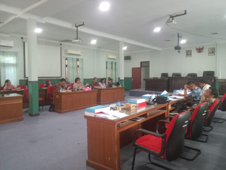 Suasana Rapat Komisi I DPRD Pematang Siantar bersama BKPSDM.