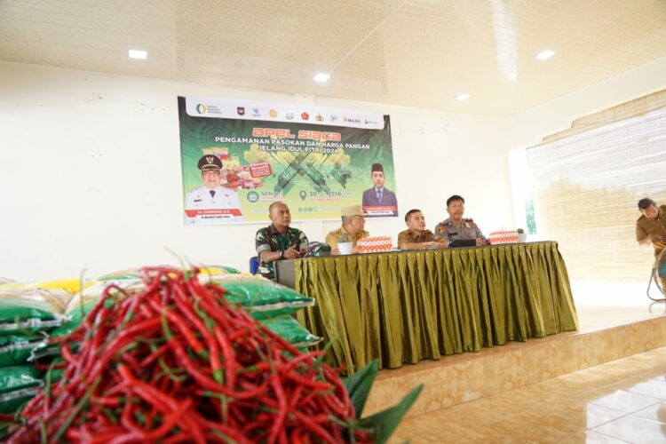 Pj Wali Kota Tebing Tinggi, Drs Syarmadani MSi, menghadiri secara virtual Rapat Koordinasi (Rakor) Pengendalian Inflasi Tahun 2024.