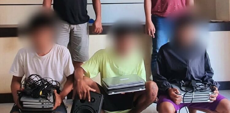 Tiga pelajar SMP pelaku pencurian laptop sekolah