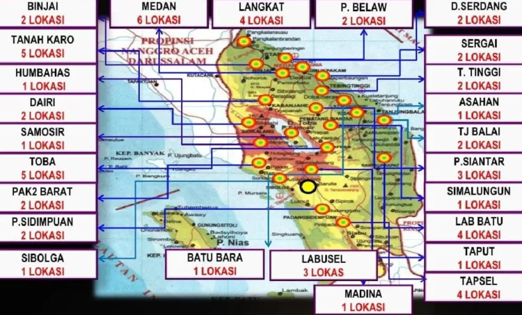 Peta titik rawan kemacetan saat mudik lebaran.