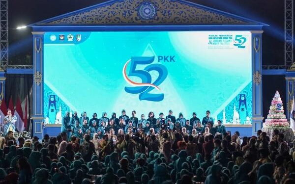 Acara Puncak Peringatan Hari Kesatuan Gerak (HKG) PKK ke-52 dan Jambore Nasional Kader PKK 2024.