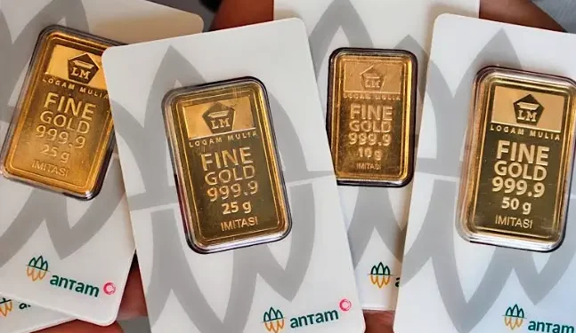 Harga Emas Tiba-Tiba Anjlok Pagi Ini! UBS dan Galeri24 Kompak Turun