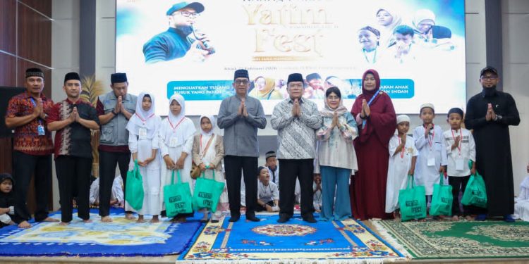 Wesly Silalahi Siap Bantu Kebutuhan Sekolah Anak Yatim di Yatim Fest Ramadhan