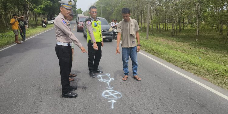 Tabrak Truk, Pengendara Vario asal Rantauprapat Meninggal di Jalinsum Siantar–Tebing Tinggi