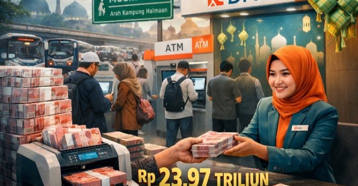 Jelang Lebaran, BNI Gelontorkan Rp23,97 Triliun Uang Tunai Antisipasi Lonjakan Transaksi Harian